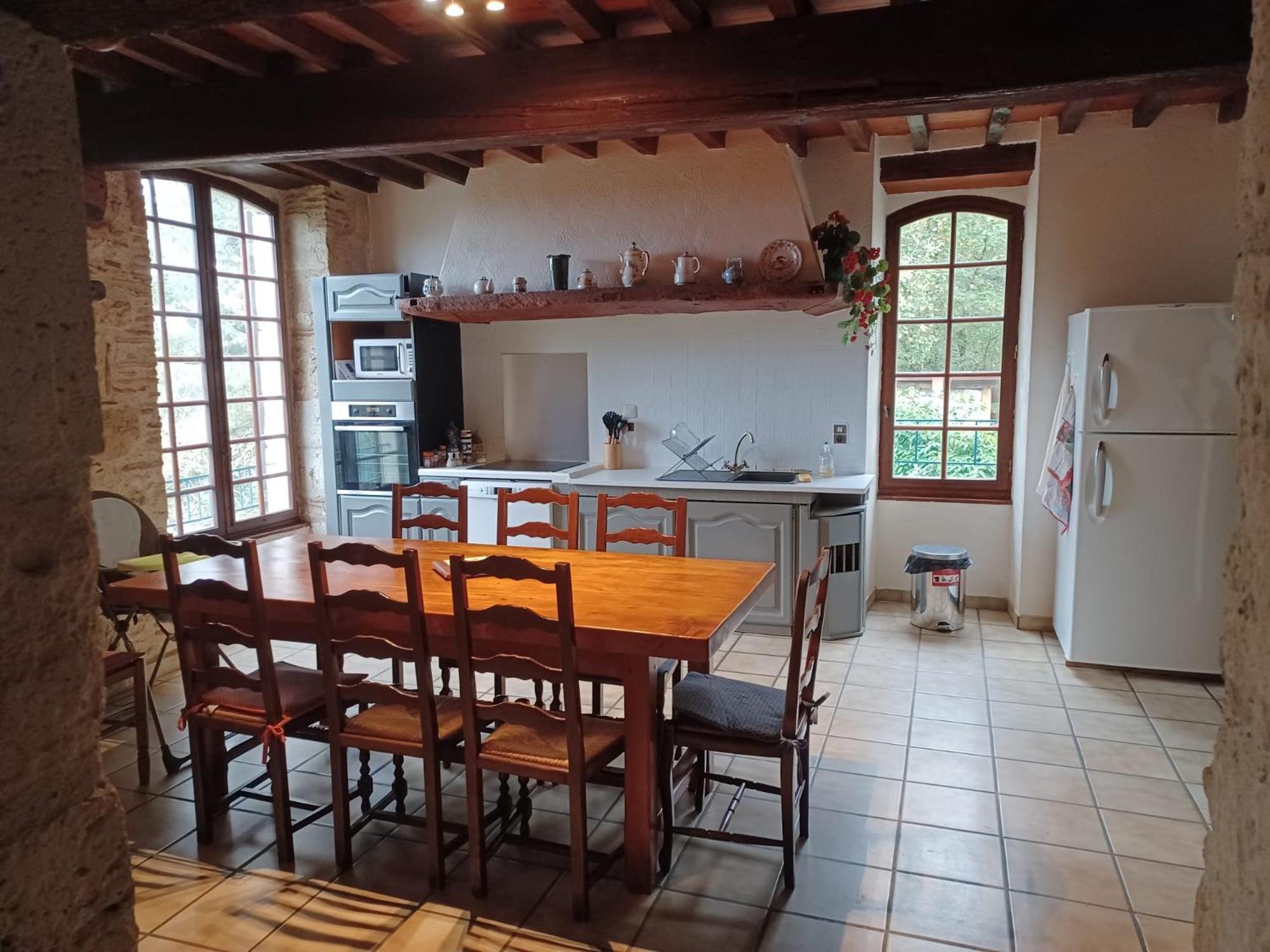 Chaleureux Cottage, Piscine Patio Tayrac  Bagian luar foto